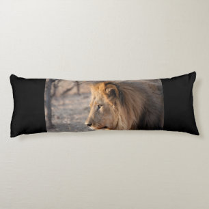 Lion Portrait Body Cushion