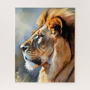 Lion portrait jigsaw puzzle