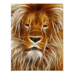 Lion Portrait Photo Print