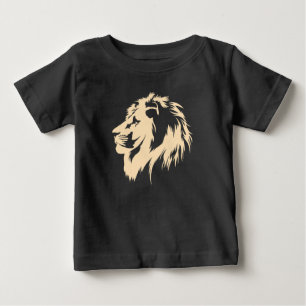 Lion Portrait (sand)  Baby T-Shirt