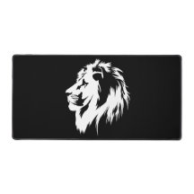 Lion Portrait (white)