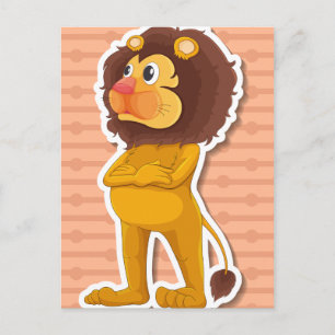 Lion Postcard