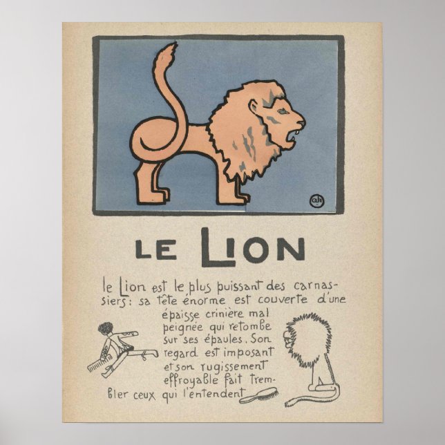 Lion Poster (Front)