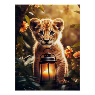 lion poster