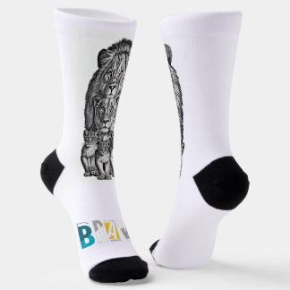 Lion Pride x Always Be Brave – Courage Crew Socks