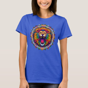 Lion psychedelic  T-Shirt