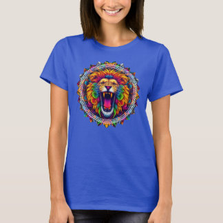 Lion psychedelic  T-Shirt