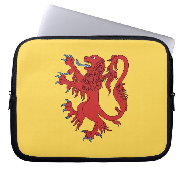 Lion Rampant Gules Laptop Sleeve (Front)