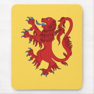 Lion Rampant Gules Mouse Mat