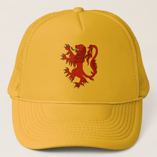 Lion Rampant Gules Trucker Hat (Front)