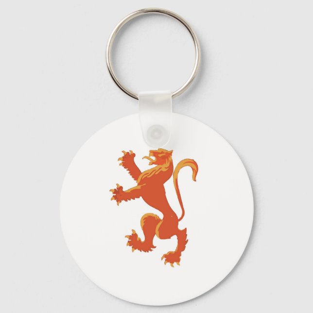 Lion Rampant Key Ring (Front)