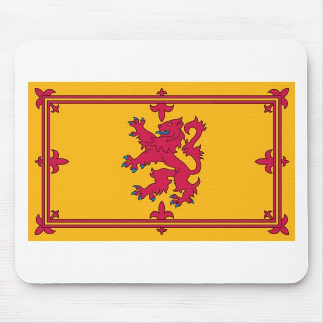 Lion Rampant Mouse Mat (Front)