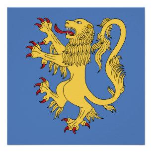 Lion Rampant Poster