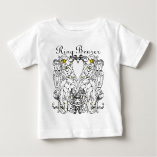 Lion Rampant Renaissance Wedding Baby T-Shirt