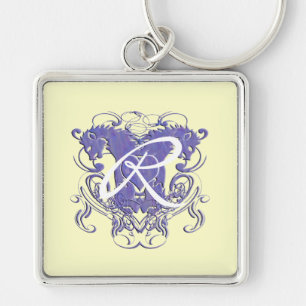 Lion Rampant Renaissance Wedding Key Ring