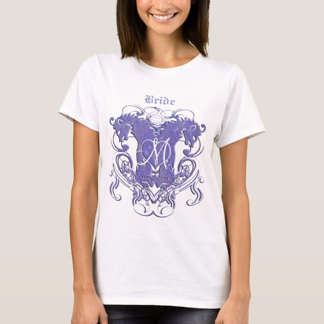 Lion Rampant Renaissance Wedding T-Shirt (Front)