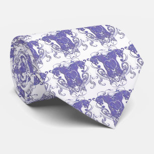 Lion Rampant Renaissance Wedding Tie