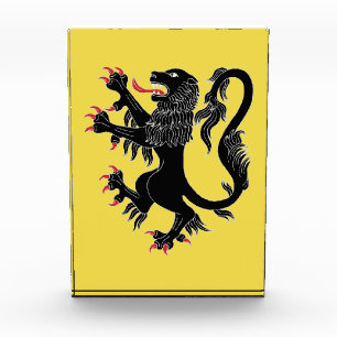 Lion Rampant Sable Photo Block
