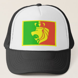 Lion Rasta Reggae Flag Trucker Hat