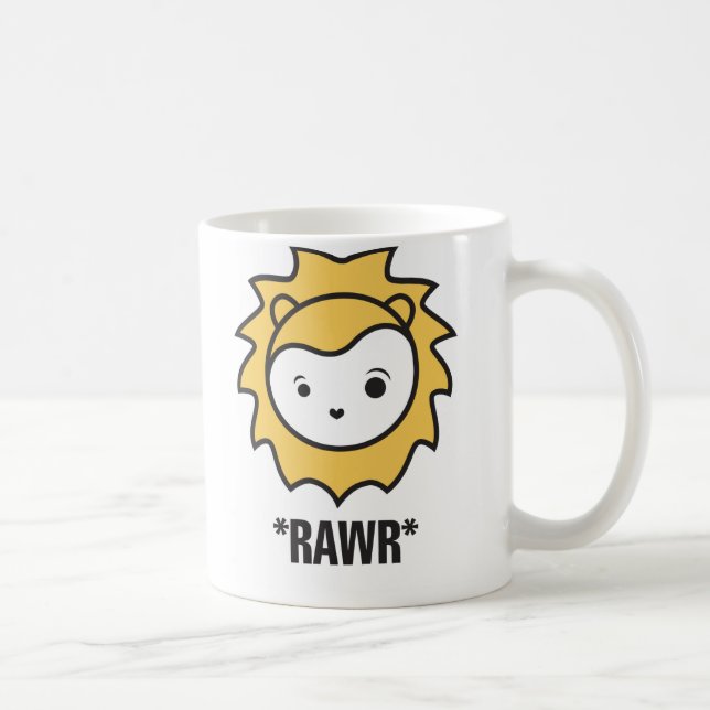 Lion RAWR Mug (Right)