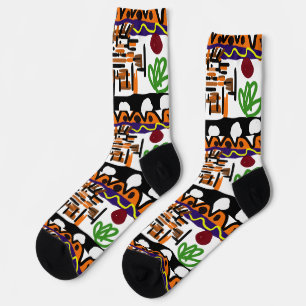 Lion rear art  socks