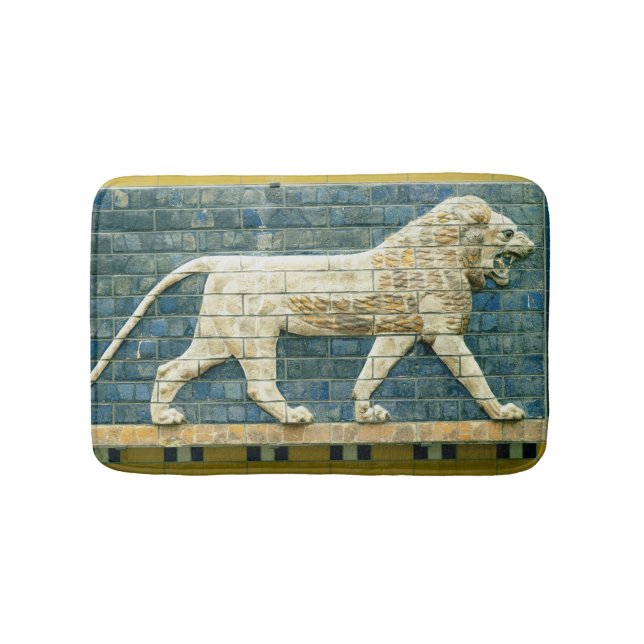 Lion representing Ishtar Bath Mat (Front)