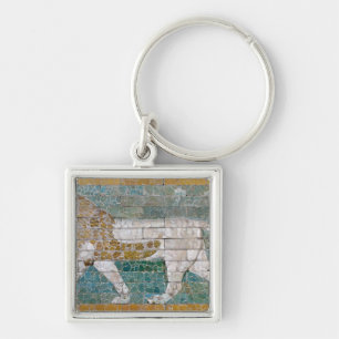 Lion representing Ishtar Key Ring