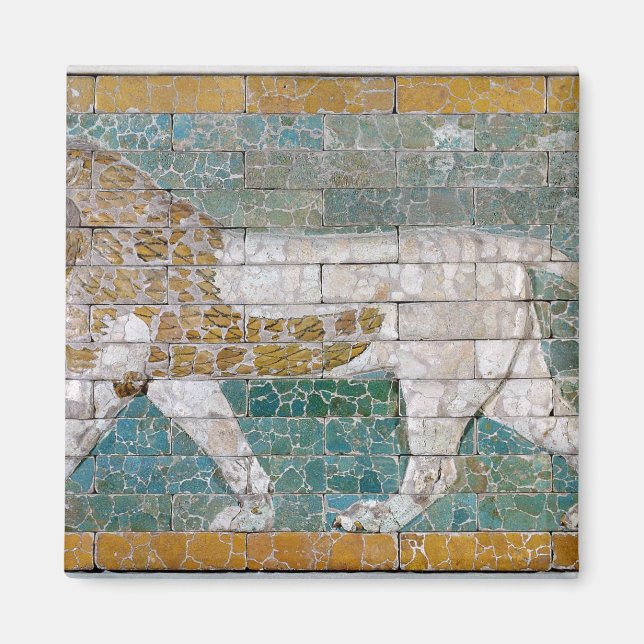 Lion representing Ishtar Magnet (Front)