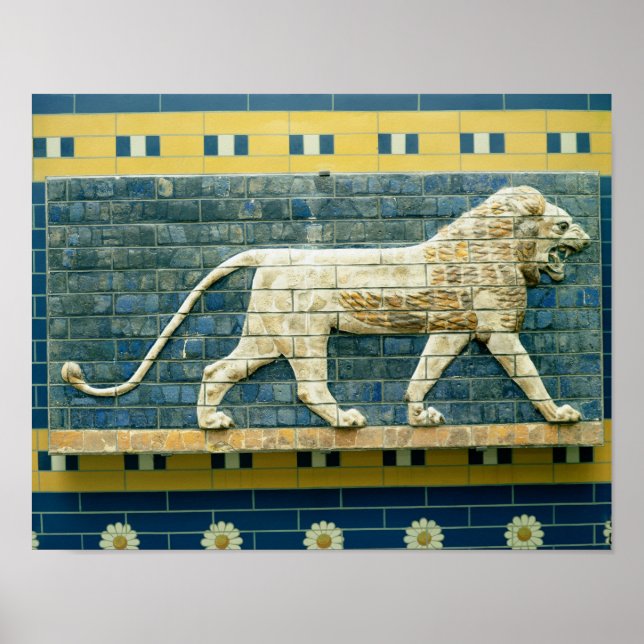 Lion representing Ishtar Poster (Front)