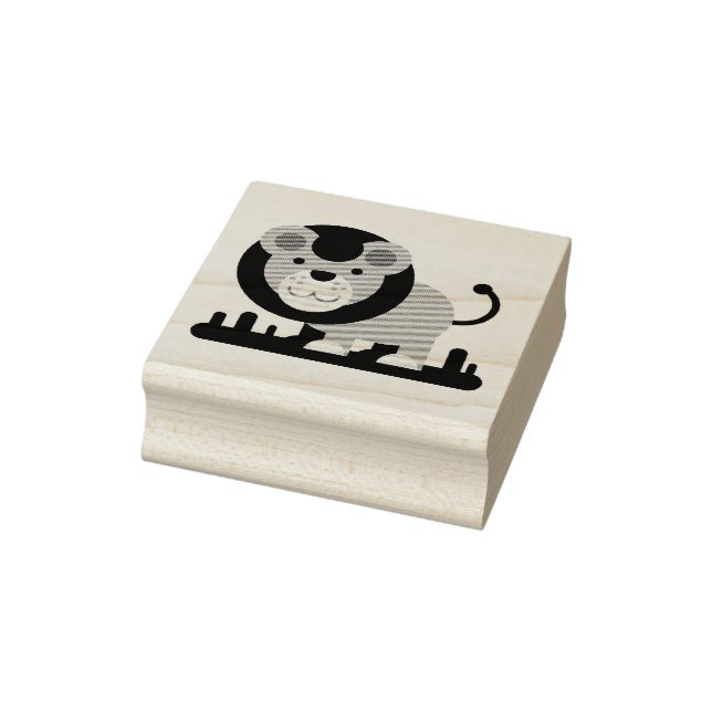 Lion Rubber Stamp (Stamp)