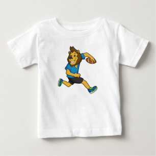 Lion Rugby player Football Baby T-Shirt