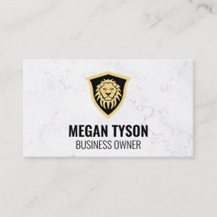 Lion Shield Business Card