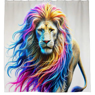 Lion  shower curtain