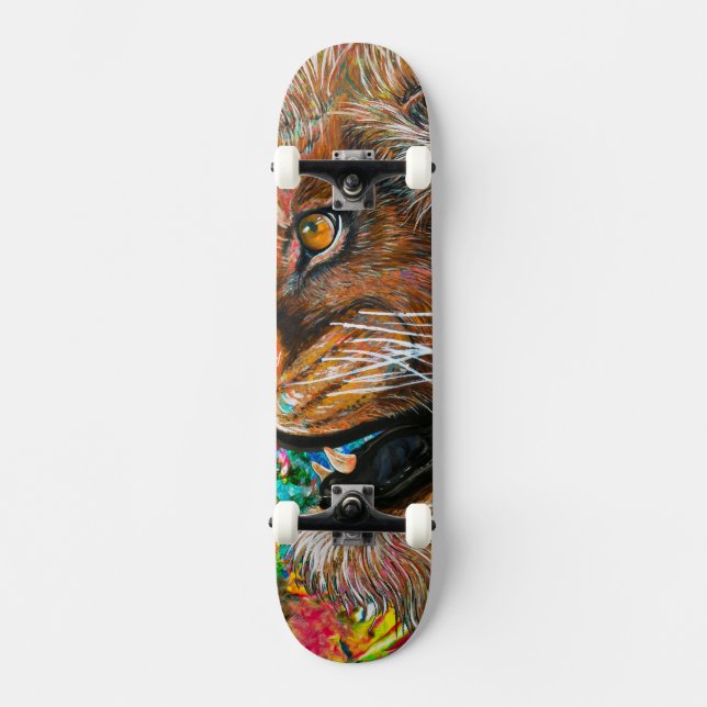 Lion SK8 Skateboard (Front)