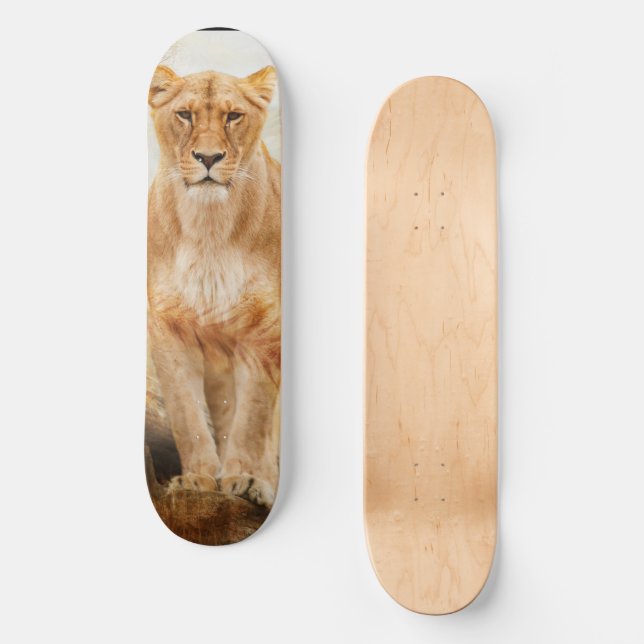 Lion Skateboard (Front)