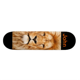 Lion Skateboard Personalisable