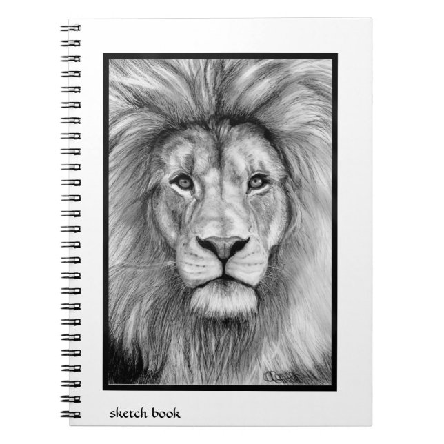 Lion sketch book (Front)