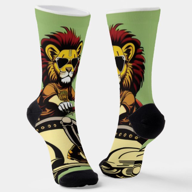 Lion Socks (Angled)