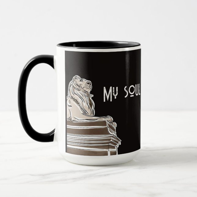 Lion Soul Mug (Left)