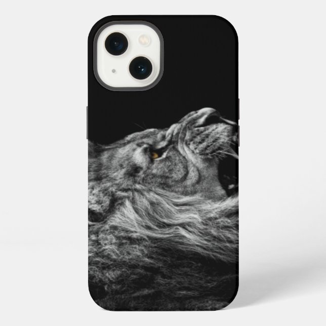 Lion Space Gray Iphone 6 Case (Back)