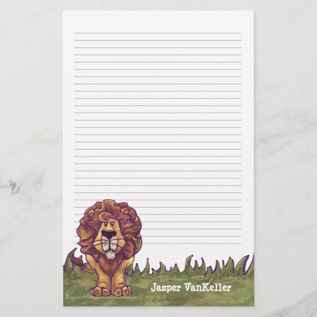 Lion Stationery (Front)