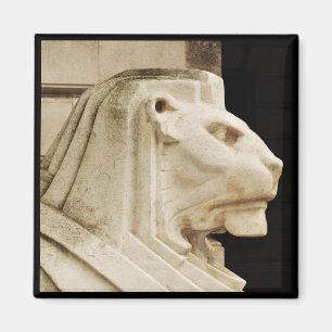 Lion statue in Nottingham Magnet