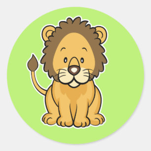 Lion sticker