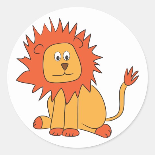 Lion sticker