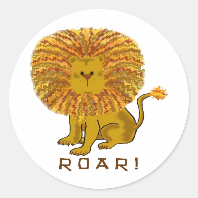 Lion Stickers (Front)