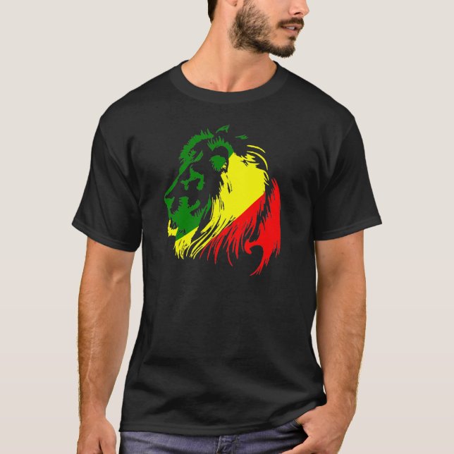 LION STYLE Jamaican T-Shirt (Front)