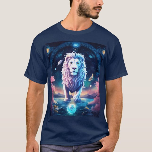 lion style,t-shirt, comfortable,100%cotton, etc T-Shirt (Front)