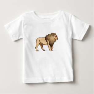 Lion Sunglasses Baby T-Shirt