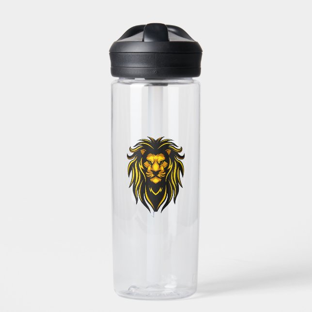 lion tag water bottle (Front)