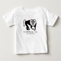 Lion-tailed MACAQUE- Endangered animal graphic